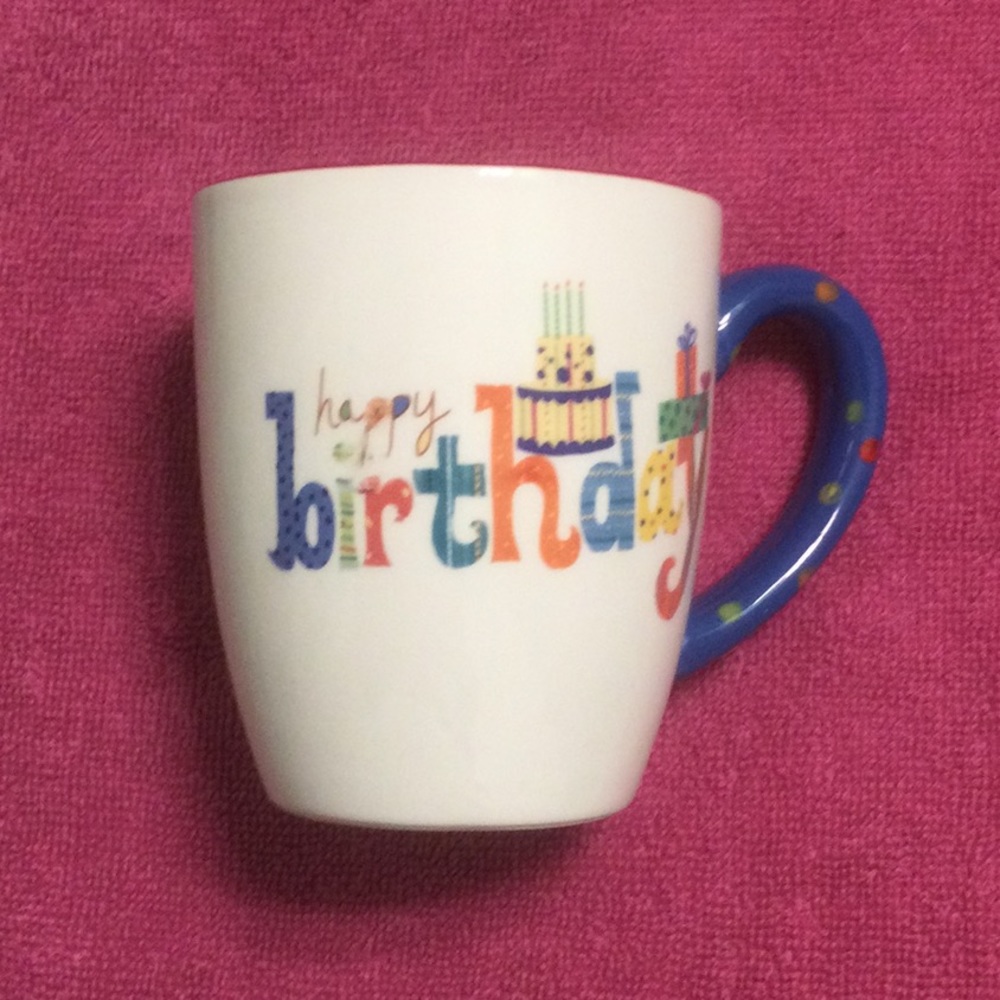 Ceramic Birthday Mug 16oz